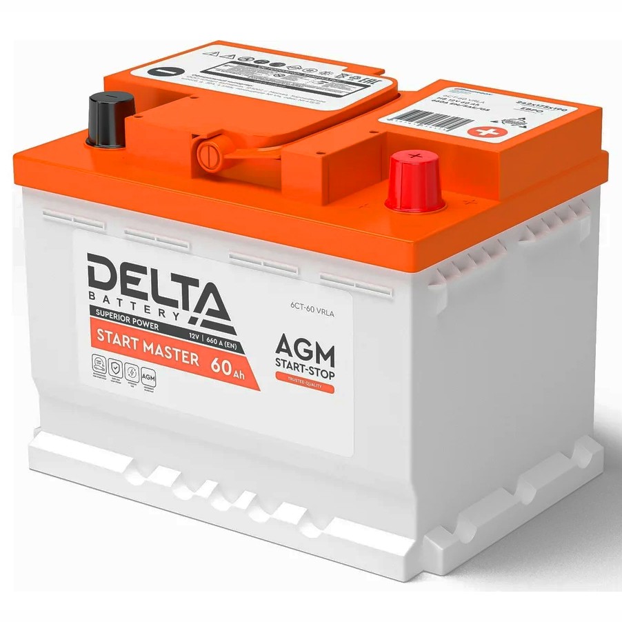 	 DELTA Start Master -60 a/h AGM